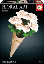 Educa puzzle 3D Floral Art – trandafiri albi