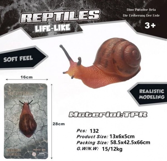 Melc de cauciuc 13 cm