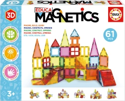 educa set de construcție magnetică magnetics 61 piese