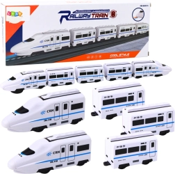 Tren interactiv 62 cm cu vagoane, sunete și lumini