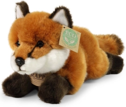 Vulpe de pluș culcată 23 cm eco-friendly