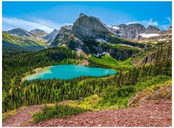 Puzzle Castorland Lacul Grinnell 3000 piese