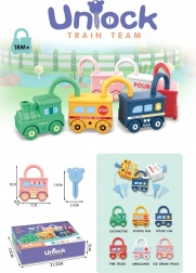 joc senzorial logic cu încuietori – potrivește cheița