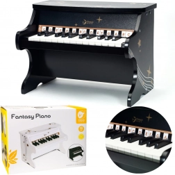 Pianină pentru copii Classic World – negru, din lemn