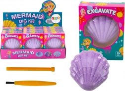 Set arheologic Sirenă în scoică Perie pentru dălți