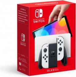Nintendo Switch model OLED alb