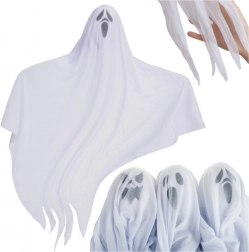 Fantomă atârnătoare 3 buc 75 cm RUHHY – decorațiune de Halloween