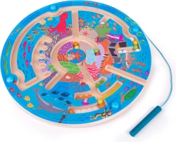 Labirint magnetic Lumea Subacvatică BIGJIGS TOYS