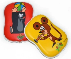 Perniță care piuie KRTEČEK pentru bebeluși, din plastic, 12 × 10 cm