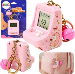Joc electronic Tetris breloc roz roz