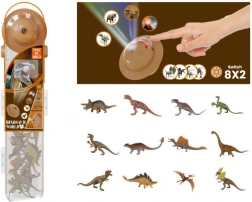 Proiector dinozauri Plejo cu set de figurine