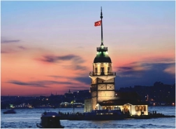 Puzzle ANATOLIAN Turnul Fetei, Turcia 1000 piese