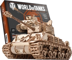 Little Story puzzle 3D din lemn World of Tanks M4A3E8 Sherman