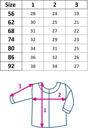 jachetuță pentru bebeluși cu nasturi New Baby Oliver albastră 68