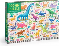 Puzzle Mudpuppy Dinozauri Puternici 100 de Piese