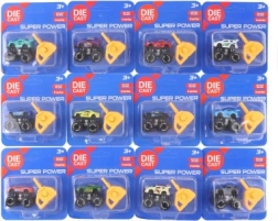 Mașinuță metalică cu lansator pentru copii