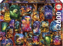 Educa puzzle Vise în borcan 2000 piese