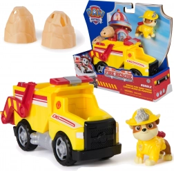 Paw Patrol Fire Rescue – autobasculantă de salvare cu figurina Rubble și accesorii