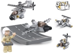 Sluban Army 9into1 M38-B0537H Army drone 3în1