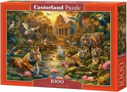 Puzzle 1000 piese CASTORLAND Tigers Paradise