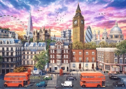 Puzzle 4000 piese Plimbare prin Londra
