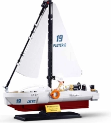 Set de Construcție Sluban Model Barca Rapidă Rodeo la Scara 1:35