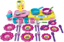 Set de veselă pentru copii Purcelușa Peppa, 35 piese – MAC TOYS