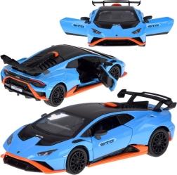Model metalic LAMBORGHINI Huracán STO 1:32 cu sunet și lumină