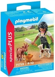Playmobil Special Plus fată cu capre