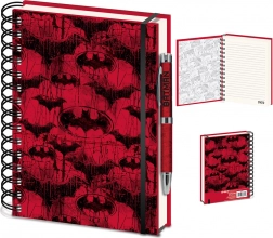 Caiet BATMAN Red Bat A5 cu spirală