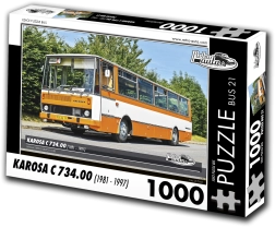Puzzle Retro-auto Karosa C 734 (1981–1997) – 1000 piese