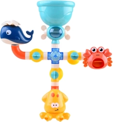 Jucărie de baie labirint de apă cu animăluțe marine