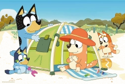 Puzzle Trefl BLUEY maxi 24 piese – O zi grozavă