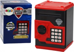 Seif electronic pușculiță pentru bancnote și monede pentru copii