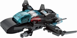 Qman Shadow Pulse Combat Vehicle – avion de transport Falcon mini set de construcție