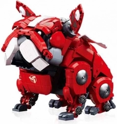 Bulldog mecanic Sluban roșu