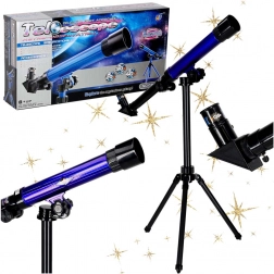 Telescop educațional cu trepied 20x/30x/40x