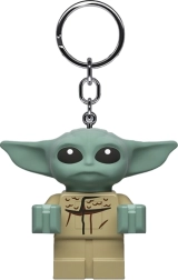 Lego star wars breloc luminos grogu (baby yoda) pentru chei cu led