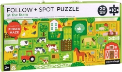 Petit Collage labirint și puzzle fermă