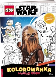 Carte de colorat Lego Star Wars după cod