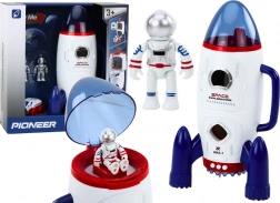 Rachetă Spațială Deschidere Astronauți Vehicul Spațial Lumini Sunete