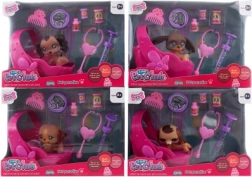 Set de îngrijire pentru animăluț cu pătuț și accesorii