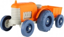 Tractor plastic cu remorcă 31 cm