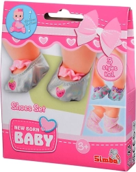 Set de încălțăminte pentru nou-născut pentru păpușă