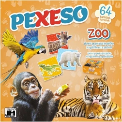 Pexeso zoo – decupaj cu animăluțe și planșe de colorat