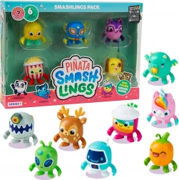 piñata smashlings – set de 6 figurine aleatorii cu creaturi, seria 1