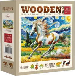 WOODEN CITY Puzzle din lemn Cal Rapid 1010 piese