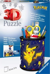 Ravensburger puzzle 3D Pokémon – suport pentru creioane (54 piese)