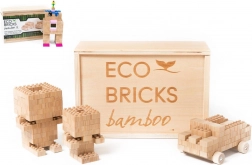 Construcție din lemn cu 145 de piese în cutie