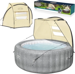 Copertină pentru SPA împotriva vântului și soarelui